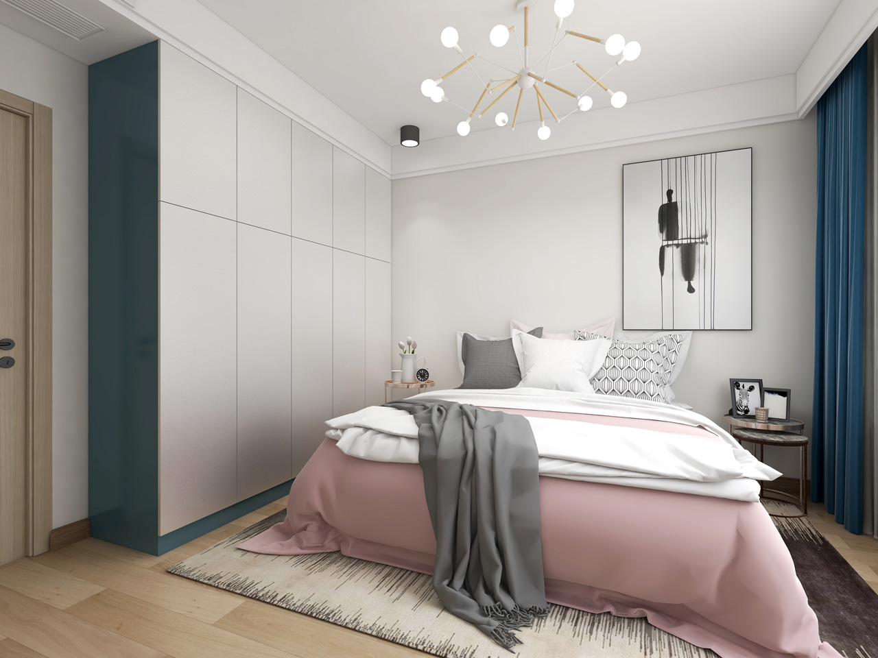 現(xiàn)代簡約風格衣柜