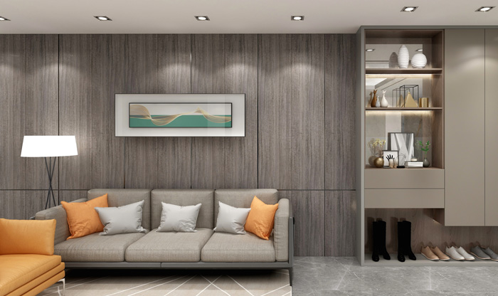 鵬鴻輕奢系護(hù)墻板，立體空間的無盡可能